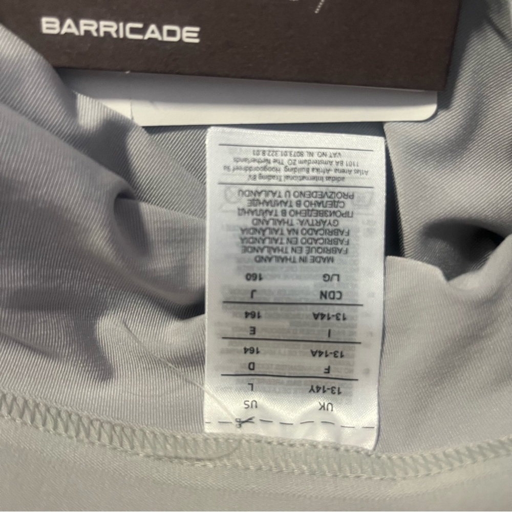 Adidas Barricade by Stella McCartney Floral Court Tennis Skirt/Skort Sz L Youth - Picture 9 of 9